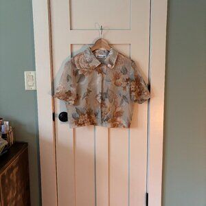 Sheer Floral Cover